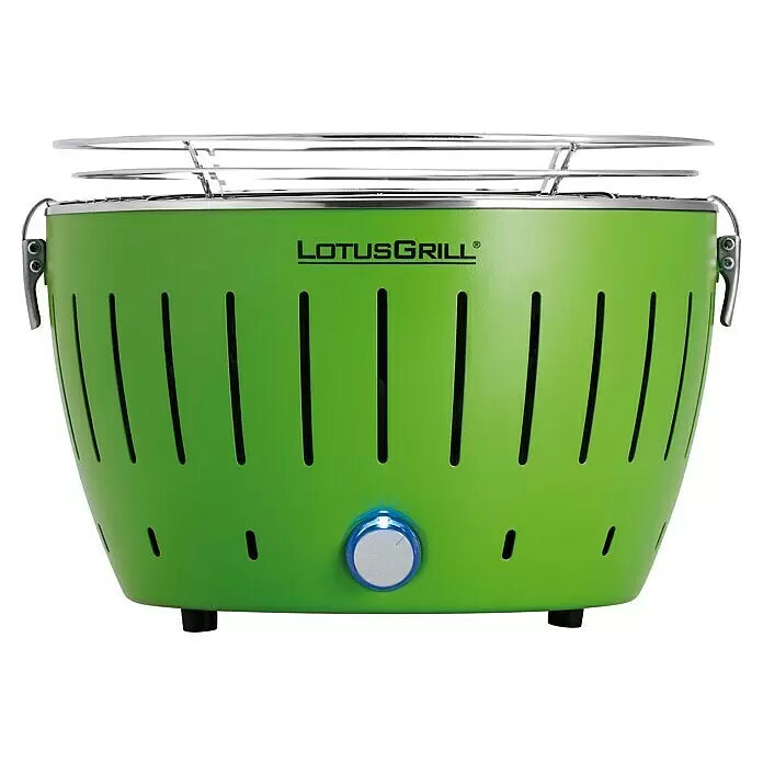 Lotusgrill Classic grün, das Original inkl. Holzkohle + Brennpaste